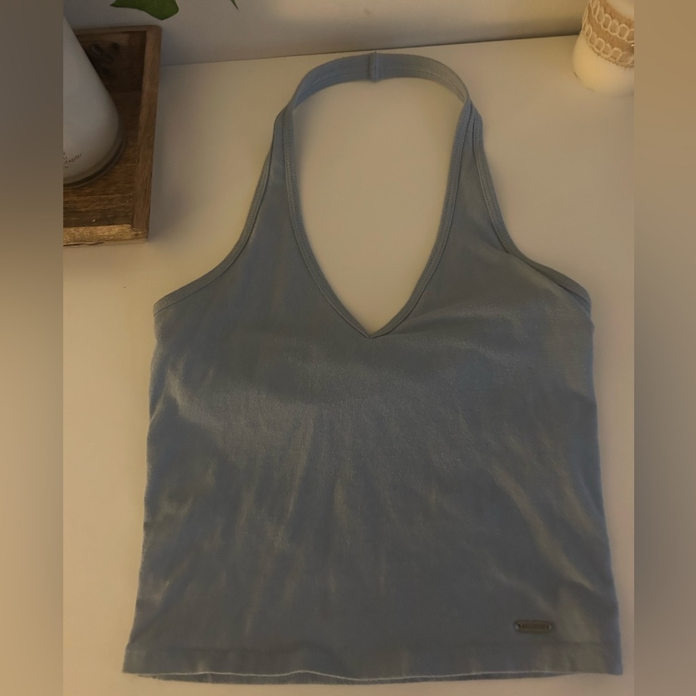 hollister halter neck top